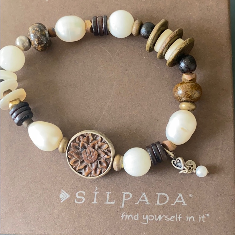 🌸Host Pick🌸 Silpada Stretch Bracelet Retired B1989
